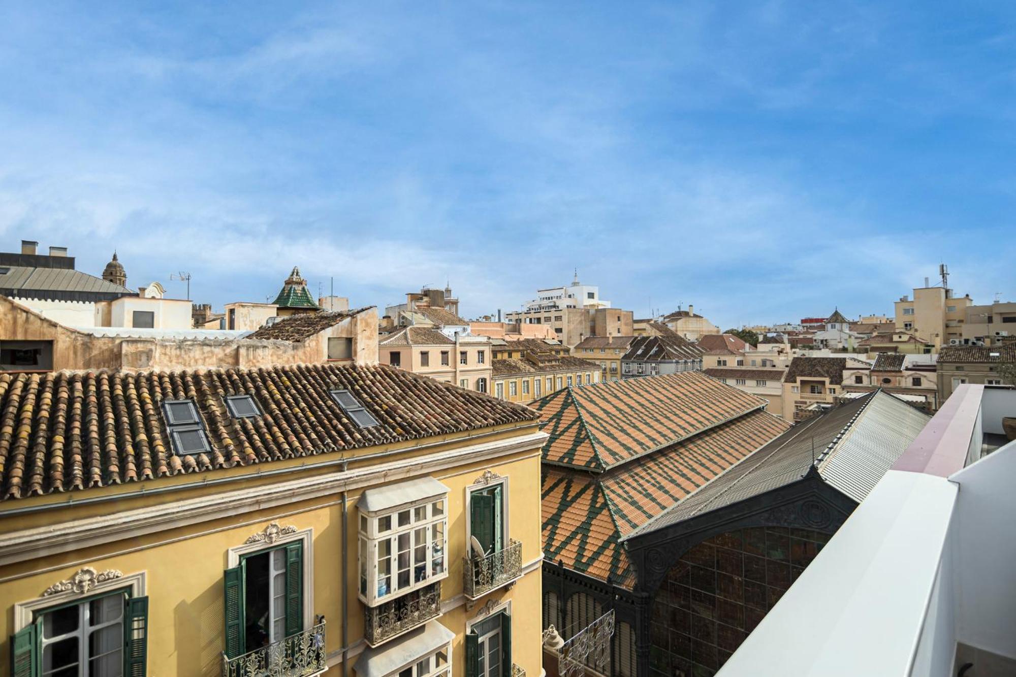 Atarazanas Suite, Atico Con Terraza Málaga Dış mekan fotoğraf