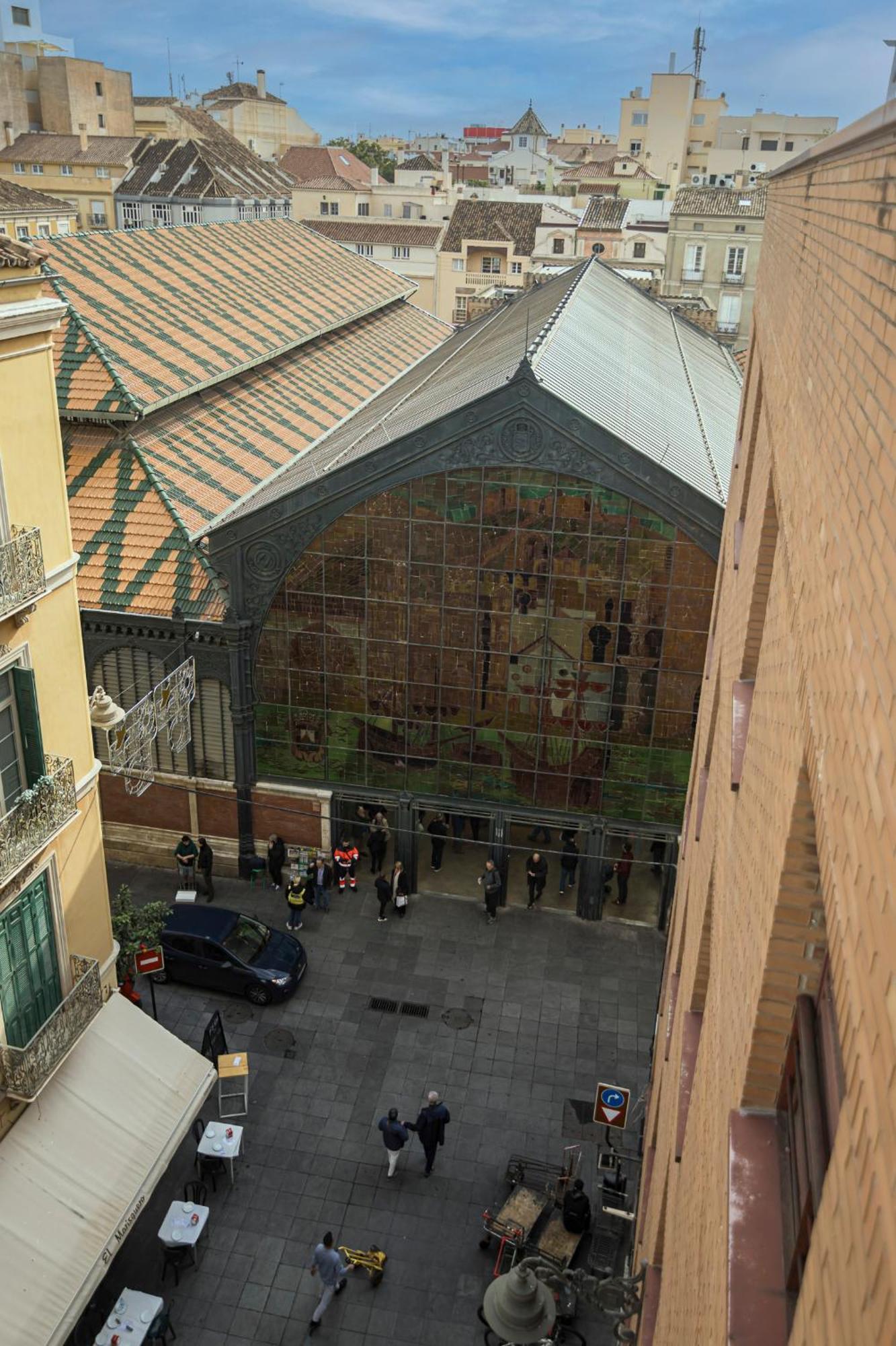 Atarazanas Suite, Atico Con Terraza Málaga Dış mekan fotoğraf