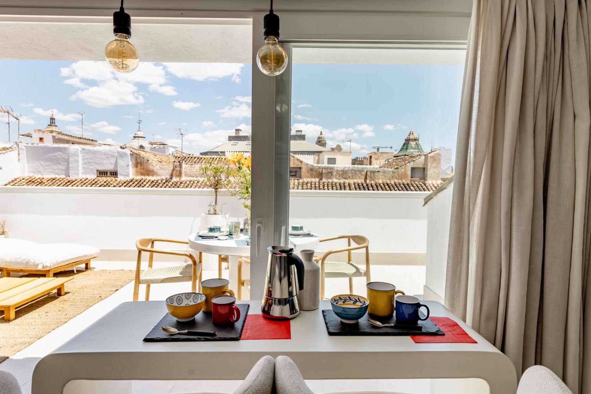 Atarazanas Suite, Atico Con Terraza Málaga Dış mekan fotoğraf