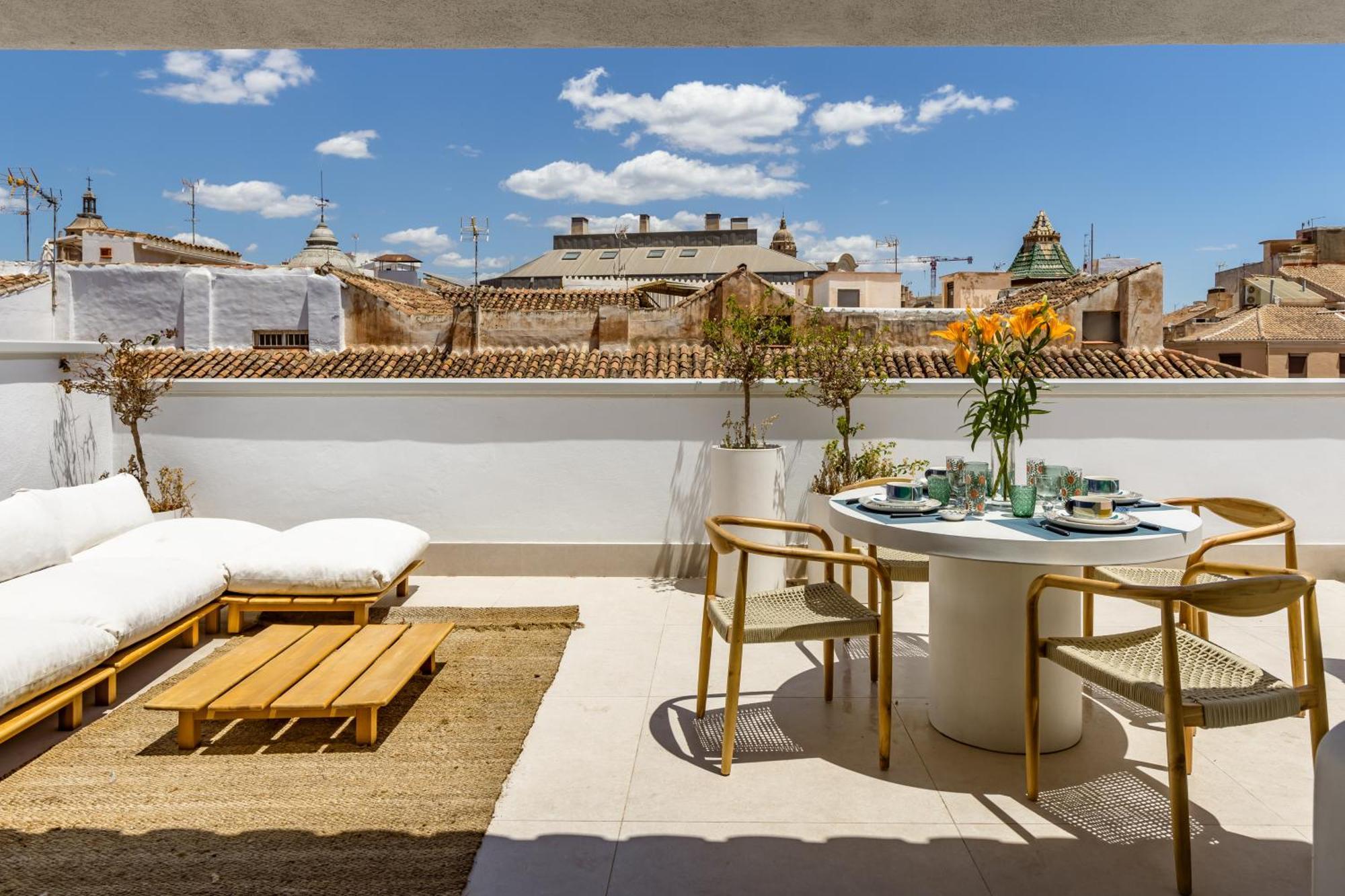 Atarazanas Suite, Atico Con Terraza Málaga Dış mekan fotoğraf